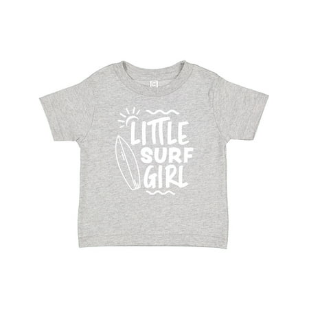 

Inktastic Little Surf Girl with Surfboard Gift Baby Girl T-Shirt