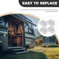 thumbnail image 2 of KAKOWELY solar panel bracket kit 4Pcs Aluminum Z Mounting Brackets for Solar Panels Ideal for RV Roof Boat and Trailer Installations DIY Solar Panel Mounting Kit, 2 of 4