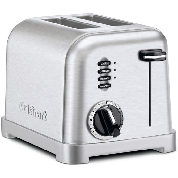 Cuisinart 2 Slice Metal Classic Toaster, CPT160