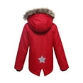 thumbnail image 5 of Rokka&Rolla Boys' Winter Coat with Faux Fur Hood Parka Jacket, Sizes 4-16, 5 of 10