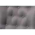 thumbnail image 4 of Wholesale Interiors Baxton Studio Waldmann Mid-Century Modern Grey Fabric Upholstered Rocking Chair and Ottoman Set, 4 of 7