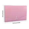 thumbnail image 3 of Season Student Organizer - 13 Compartment File Pouch Exam Paper Folder Accordion Storage Bag for Documents, 3 of 6