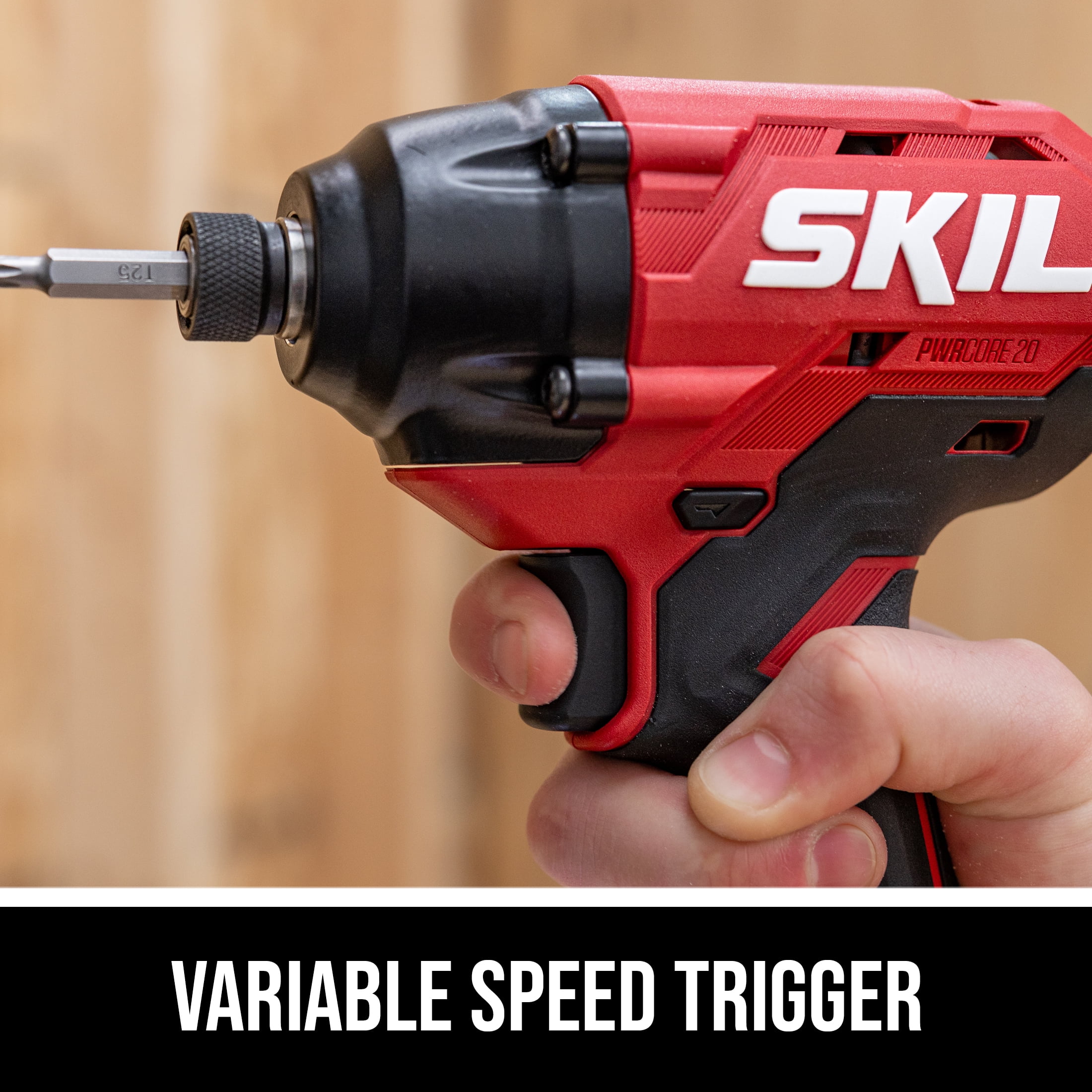 Skil 20V Brushless 1/4 Inch Hex Impact Driver Kit
