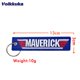 thumbnail image 3 of 1 PC Venta Al Por Mayor Llavero De Aviación Quitar Antes De Disparar Ambos Lados Bordado Coche Accesorios De Llaves Mochila Colgante Cadena, 3 of 4
