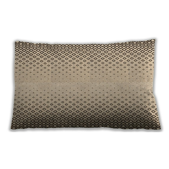 Ahgly Company Outdoor Rectangular Contemporary Lumbar Throw Pillow, 13 inch by 19 inch