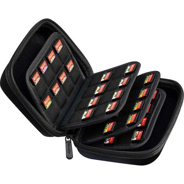 Butterfox Étui Rigide de Rangement pour Cartes de Jeu 64 Switch pour Jeux Nintendo Switch, Jeux PS Vita et Cartes Mémoire SD