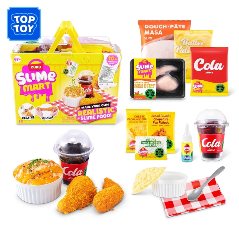 Slime Mart Shopping Basket DIY Slime Kit, Food-Themed photo 1