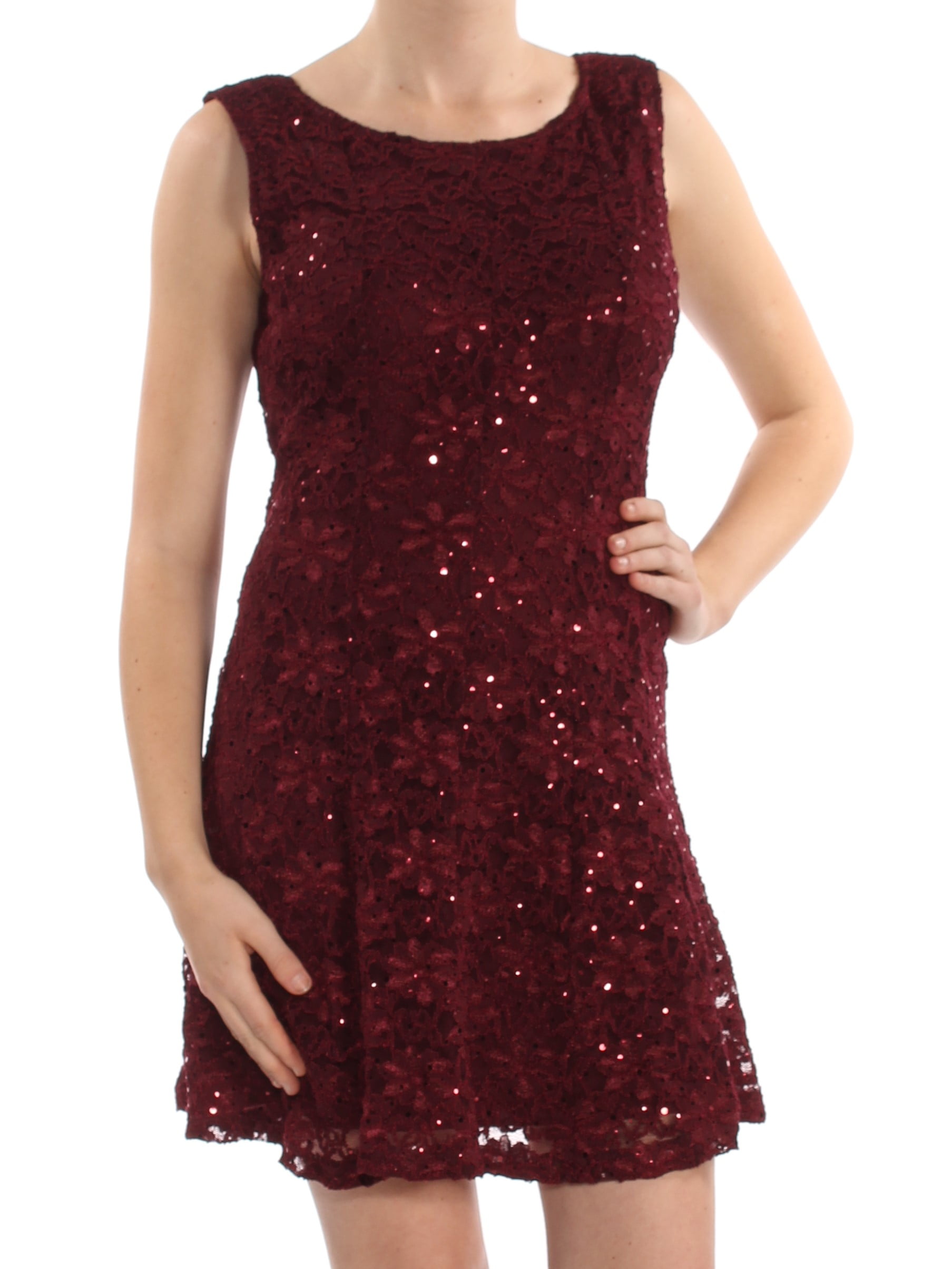 petite fit and flare cocktail dresses