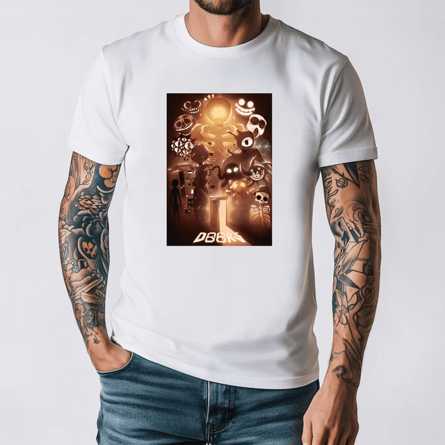 Roblox doors Toute l'Équipe Fabriqué aux États-Unis T-Shirt P-5TG