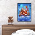 thumbnail image 4 of Cuadros Decorativos DIY taladro redondo completo diamante pintura 5D Santa Claus oveja Kit cartel artesanal Tmvgtek embutido en tela, 4 of 9