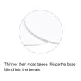 thumbnail image 5 of Unique Bargains 20MM Round Miniature Model Bases, 2MM Thick Circular Base, White 10 Pack, 5 of 5
