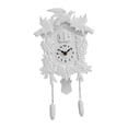 thumbnail image 4 of Reloj de pared, decoración, regalos, números arábigos grandes, adorno silencioso, accesorio para Blanco, 4 of 9