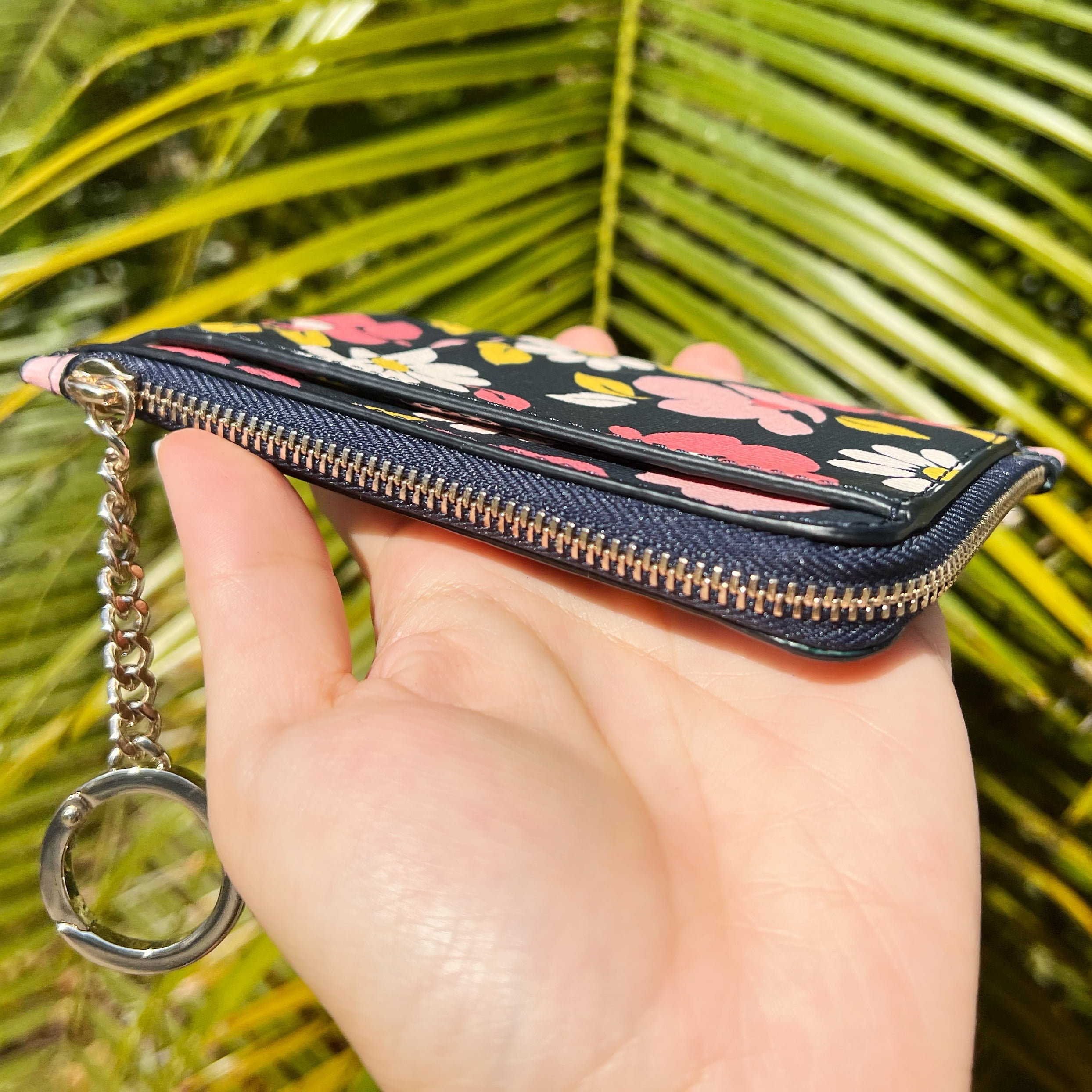 Kate spade card holder keychain sale