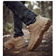 thumbnail image 3 of Fashion Summer and Autumn Men Hiking Shoes Non Slip Sole Mesh Breathable Comfortable Lace Up Casual Sneaker for Men, 3 of 4