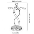 thumbnail image 5 of Shoreew Metal Wine Glass Holder Freestanding Rack for 6 Glasses Compact Goblet Organizer for Kitchen Countertop And Bar, 5 of 7