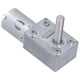 thumbnail image 3 of Worm Gear Motor Silent Durable Wearproof Rustproof High Thermal Conductivity Low Corrosion Resistant Low Speed Gear ReducerDC6V 18RPM, 3 of 5