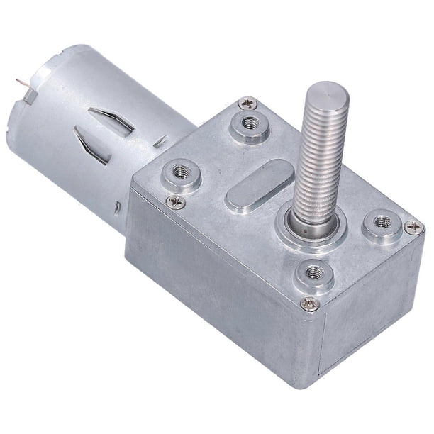 Silent Worm Gear Motor, Durable, Wear-resistant, Anti-rust, High Thermal Conductivity, Low Corrosion Resistance, Low Speed Reducer, DC6V 10RPM