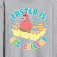 thumbnail image 3 of SpongeBob Squarepants - Easter Is Egg - Men's Long Sleeve T-Shirt, 3 of 6