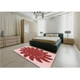 thumbnail image 4 of Ahgly Company Indoor Rectangle Patterned Pastel Pink Area Rugs, 8' x 10', 4 of 6