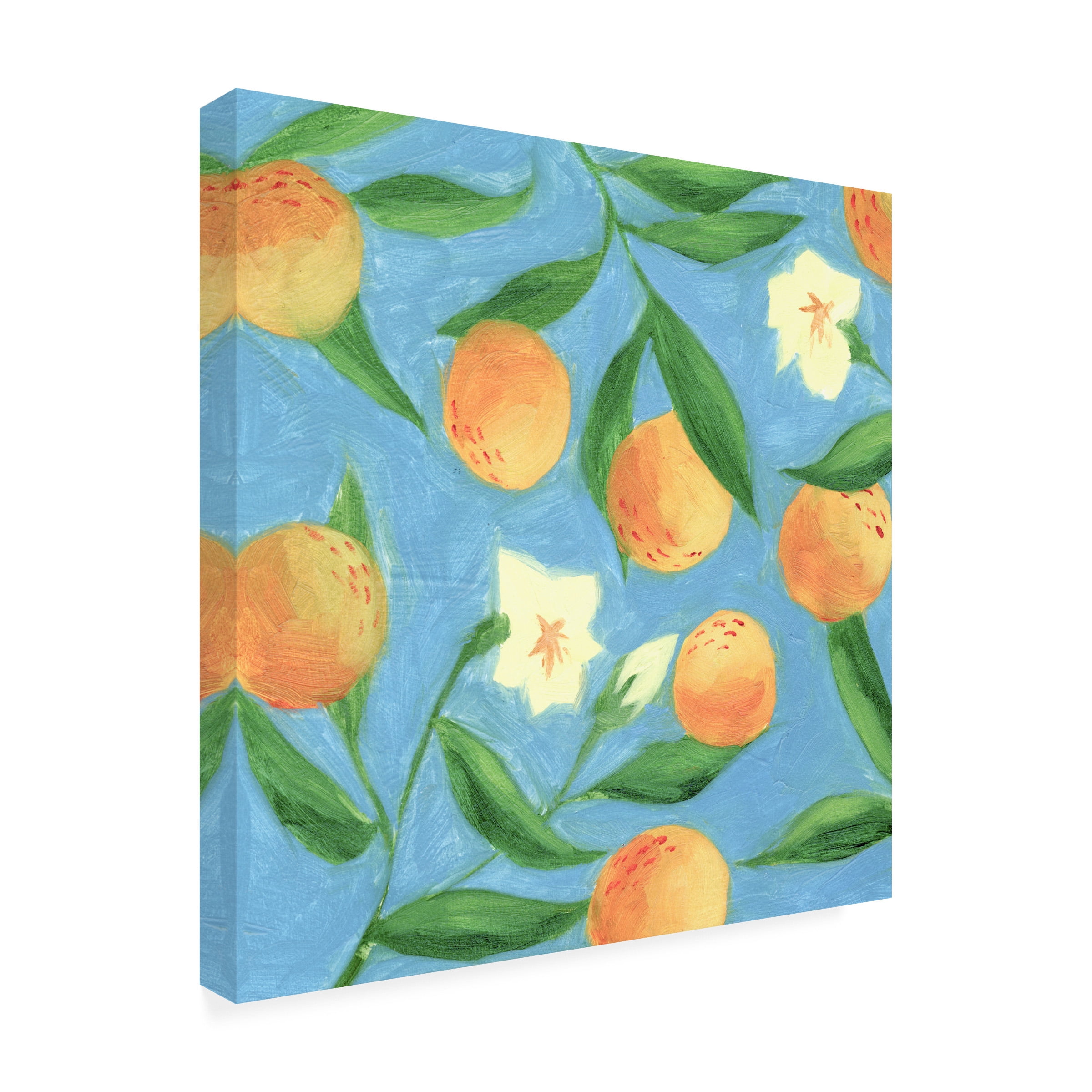 Melissa Wang 'Sweet Tangerine I' Canvas Art
