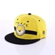 thumbnail image 4 of Gorra con visera para niños adorable y linda con dibujos animados de Minions, gorra de béisbol con protección solar personalizada con bordado kawaii, estilo padre-hijo, 4 of 6