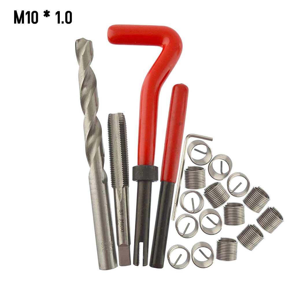 50pcs M6 Metric Helicoil Thread Repair Tap Wire Insert 304 Stainless Steel FINE 