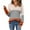 Orange, variant on V Neck Sweater Comdrip Womens 2025 Fall Sweaters Casual Long Sleeve Ribbed Knit Pullover V Neck Lightweight Crochet Pullover Sweater Top Women's Fall Sweaters Beige L