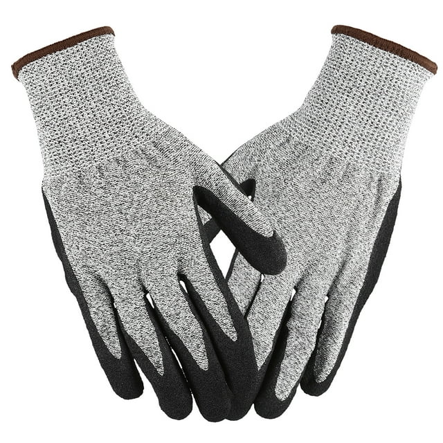 Working Gloves Abrasion Resistant Cutting Piercing Safety Gloves for Gardening Farming Motorcycle Riding