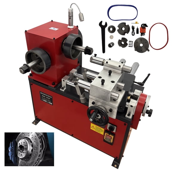 Lathe Brake Drum/Brake Disc Dual-Purpose Multifunctional 110V