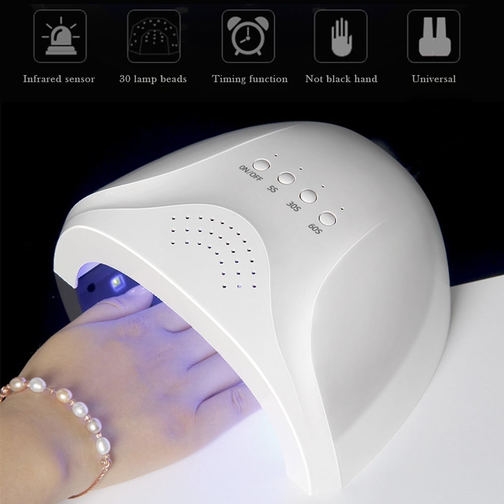 ODOMY 48W UV/LED Lamp Nail Dryer Timing Manicure Tool Beauty Nail Gel Lamp Curing For Nails EU Plug