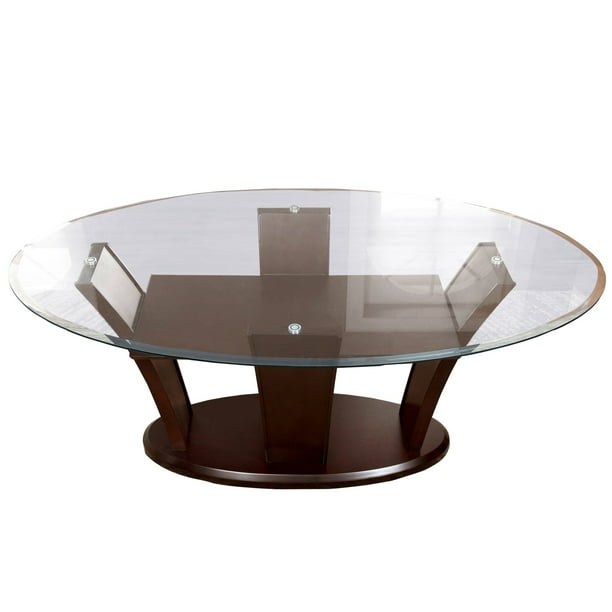 Pedestal Table Glass Top