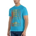 thumbnail image 4 of Level 13 Unlocked Men'S Basic Short Sleeve T-Shirt Spider Baby Blue Small, 4 of 5