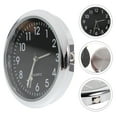 thumbnail image 4 of Miangastore Universal Car Dashboard Clock Car Electronic Noctilucent Clock Luminous Pointer For Auto Interior Decoration (Black), 4 of 8