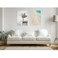 thumbnail image 6 of Kate and Laurel Sylvie Blue Beach Van Framed Canvas Wall Art by Amy Peterson Art Studio, 23x33 White, Soft Coastal Ocean Beach Art for Wall, 6 of 6