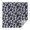 Navy Skull Pattern, variant on Navy Skull Pattern Square Tablecloth,Waterproof Square Table Cover,Wipeable Spillproof Washable Table Cover for Home Kitchen Party Decor 42"X42"(107x107cm)