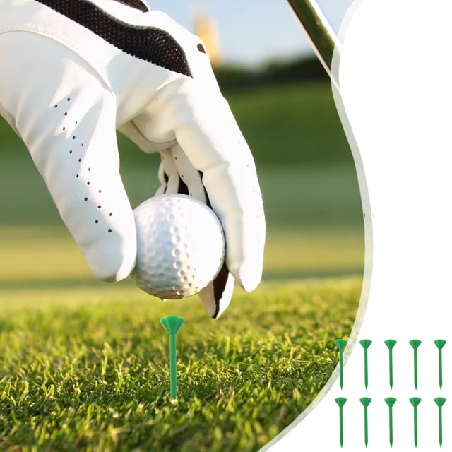 10PCS Golfs Glass Type Non Limiting Nails Plastic Holders Low Resistance Accessories Non Limiting
