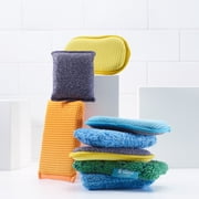 E-Cloth Microfiber Kitchen Dynamo Alternative to Smelly Disposable Sponges, Blue