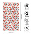 thumbnail image 2 of Pofeuu Strawberries Print Hand Towel 27.5" x 16" Soft Absorbent Towel for Bathroom SPA Gym Hotel, 2 of 6