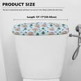 thumbnail image 5 of ZIATUBLE Christmas Dachshund Toilet Water Tank Cover Washable Toilet Tank Cover Lid Standard Toilet Tank Cover Easy to Clean Toilet Protector Dust Cover Lid Cover Home Decor, 5 of 5