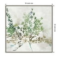 thumbnail image 3 of Amanti Art Olive Branch Framed Canvas Wall Art Print, 3 of 8