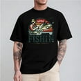 thumbnail image 5 of Vintage Gone Fishin' Shirt - Retro Fisherman Graphic Tee, Funny Unisex Fishing T-Shirt for Outdoor Lovers, 5 of 7
