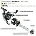 thumbnail image 6 of Proberos CM2000-7000 Series Spinning Reel , 3+1 Stainless Steel BBs, 5.2:1 Gear Ratio, Ambidextrous, Rotating Fishing Reel, 6 of 22