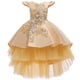 thumbnail image 1 of Vestido de cola de milano para niña Vestido de malla con cola de milano para niña Vestido de princesa para niña grande Vestido para niña, 1 of 6