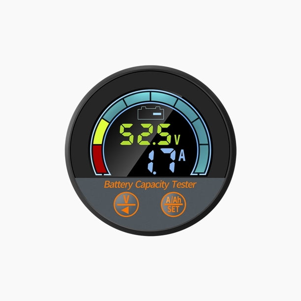 Voltímetro Digital LCD 8-100V medidor de voltaje de dos cables Panel voltímetro Universal voltímetro Monitor
