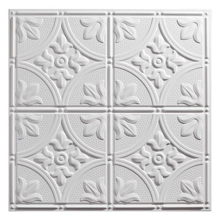 Acp Genesis Antique White 2 X Ft Lay In Ceiling Tile
