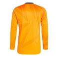 thumbnail image 2 of adidas Real Madrid Men’s Long Sleeve Stadium Away Jersey 2024/25 (US, Alpha, XX-Large, Regular, Regular, Crew Orange), 2 of 4