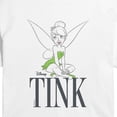 thumbnail image 3 of Tinker Bell - Tink Sketch - Juniors Cropped Graphic T-Shirt, 3 of 5