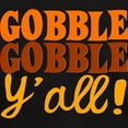thumbnail image 3 of CafePress - Gobble Gobble Y'all! T Shirt - Men's Classic Graphic Cotton T-Shirt, 3 of 4