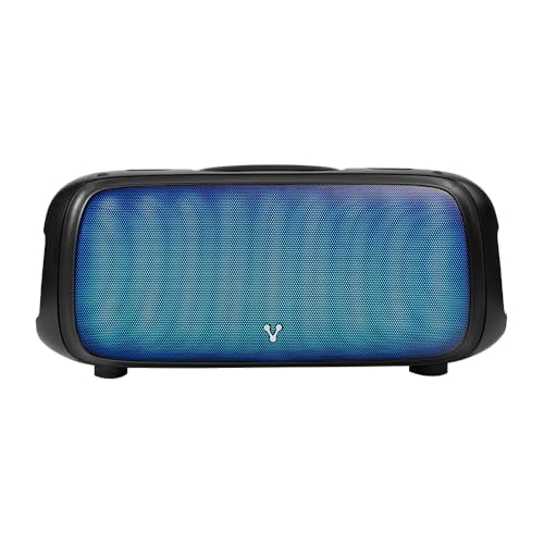 Vorago KSP-530 Bocina Bafle Karaoke TWS Micro SD USB Microfono Inalambrico 3.5 Mm Control Remoto Radio Bocina para Exterior Recargable Bocina Portatil Bluetooth