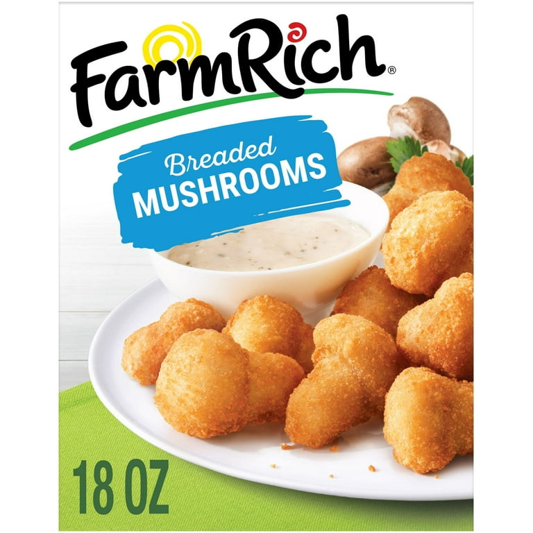 Air fryer clearance frozen breaded mushrooms
